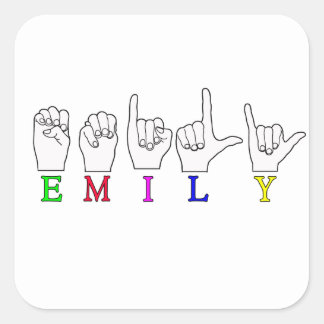 Name Emily Stickers | Zazzle