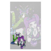 "Emily" Magic Rainbow Crystal Ball Fae Stationery