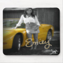 Emily mousepad by jmalonear Emily mousepad