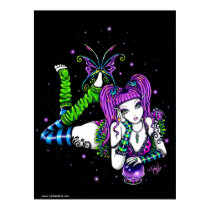 Emily Rainbow Crystal Ball Fairy Poster posters