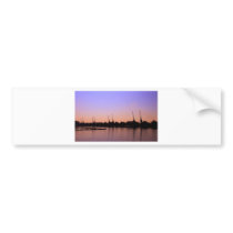 Emirates Cable Car Skyline Bumper Sticker