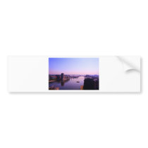 Emirates Cable Car Skyline Bumper Sticker