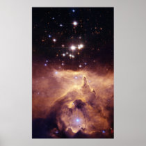 Emission nebula NGC 6357. posters