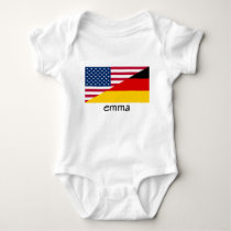 emma, german-american flag t-shirts by pmateo emma, german-american flag t-shirts
