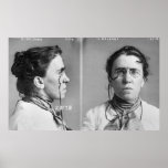 Emma Goldman - anarchist, 1911 Print