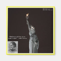 Emma Lazarus & Statue Of Liberty Gifts & Cards Refrigerator Magnet