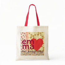 Emma Loves Mr. KnightleyTotebag