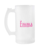 Emma-Name Style Frosted Mug