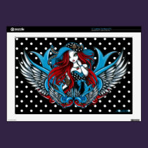 Emma Rockabilly Swallow Tattoo Angel 17" Skin skins