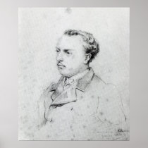 Emmanuel Chabrier aged 20, 1861 Poster