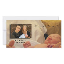 Emmanuel, God is with us! photo cards