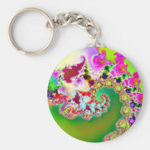 Emma's Garden I · Fractal Art · Goa Keychains