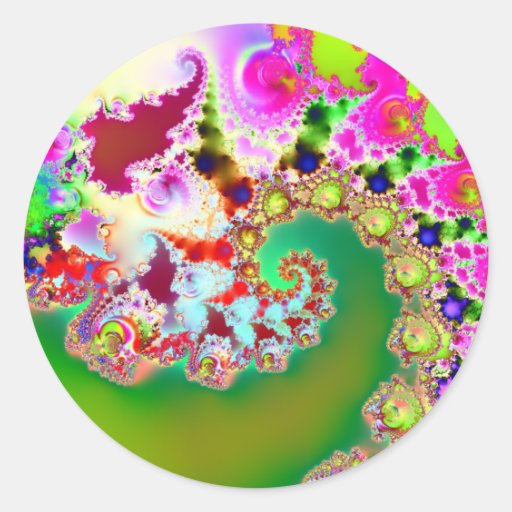 Emma's Garden I · Fractal Art · Goa Stickers
