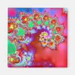 Emma's Garden II · Fractal Art · Goa Refrigerator Magnet