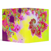 Emma's Garden V · Fractal Art · Monsoon 3 Ring Binder
