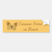 Emmaus Sister on Board Bumper Stickers