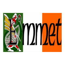 Emmet Celtic Dragon Print