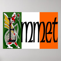 Emmet Celtic Dragon Print
