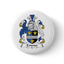 Emmet Family Crest buttons