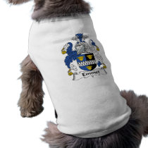 Emmet Family Crest Dog Tshirt