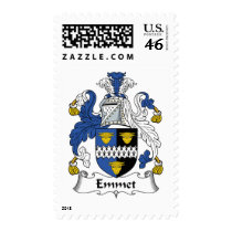 Emmet Family Crest postage