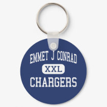 Emmet J Conrad - Chargers - High - Dallas Texas keychains