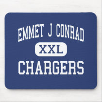 Emmet J Conrad - Chargers - High - Dallas Texas mousepads