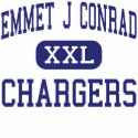 Emmet J Conrad - Chargers - High - Dallas Texas t-shirts