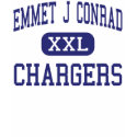 Emmet J Conrad - Chargers - High - Dallas Texas t-shirts