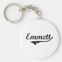 Emmett Classic Style Name Key Chain