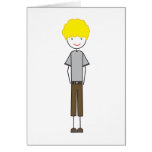 Emo Afro Boy cards