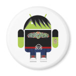 Emo Andy the Android magnets