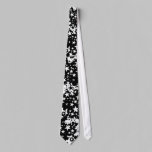Emo B&W Star Paint ties