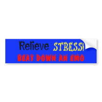 Emo Beat Down bumper sticker bumper stickers by snwolf Emo Beat Down bumper sticker bumper stickers