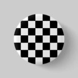 Emo Black & White Checkerboard buttons