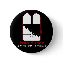 Emo Bunny Flair by gothgirlgg Pin