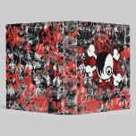 Emo Cartoon Boy Skull Binder binders