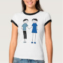 Emo Couple t-shirts