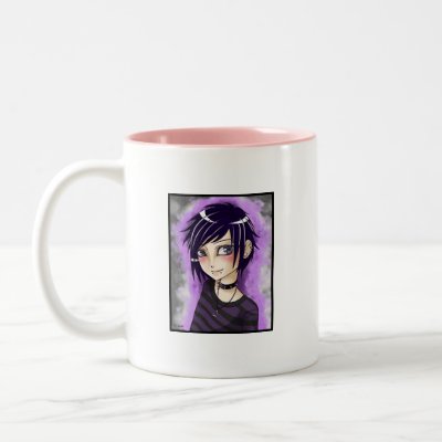 emo pics anime. Emo Cute Anime Coffee Mugs by