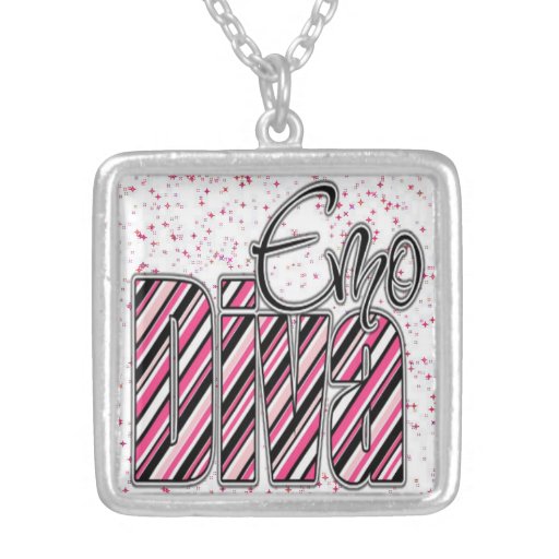 Emo diva sparkle necklace