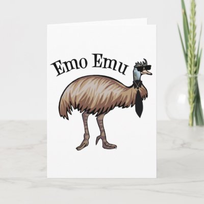 The Emo Emu