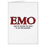 Emo Excuse cards