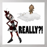 EMO GIRL CUPID REALLY DISS ANTI LOVE posters