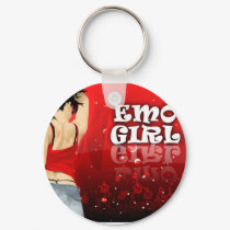 Emo Girl keychains by shamrazi Emo Girl keychains
