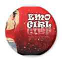 Emo Girl magnets
