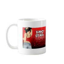 Emo Girl mugs by shamrazi Emo Girl mugs