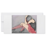 Emo Girl Custom Rack Cards