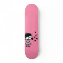 emo girl skateboards