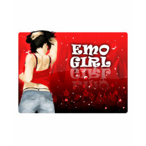 Emo Girl t-shirts by shamrazi Emo Girl t-shirts