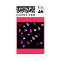 EMo & Goth Skulls and Hearts stamp